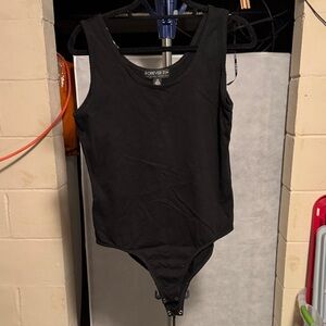 Forever 21 Black sleeveless Bodysuit